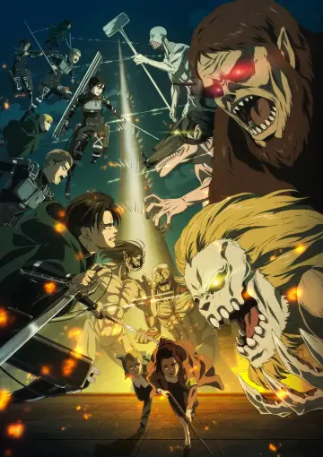 Poster for the TV series "Attack on Titan" #1309950
