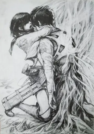 Poster for the TV series "Attack on Titan" #1309957