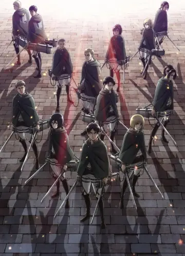 Poster for the TV series "Attack on Titan" #1309969