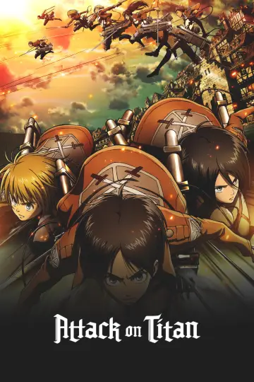 Poster for the TV series "Attack on Titan" #1309998