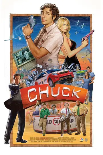 Poster for the TV series "Chuck" #1303238