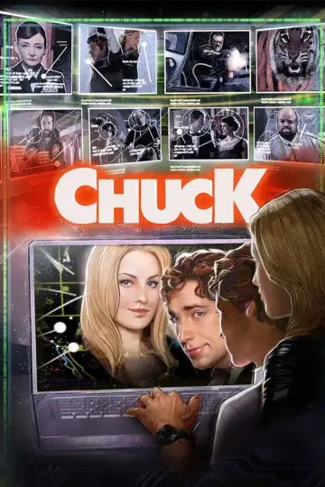 Poster for the TV series "Chuck" #1303250