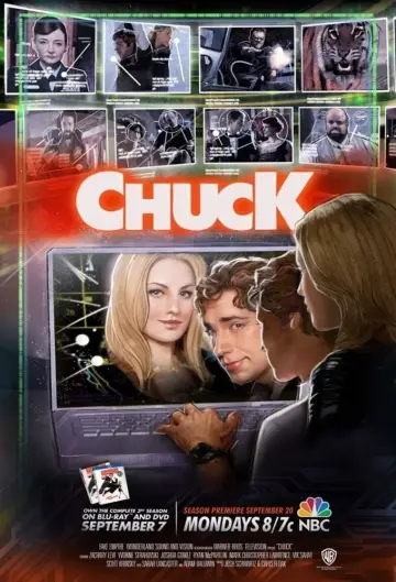Poster for the TV series "Chuck" #1303261
