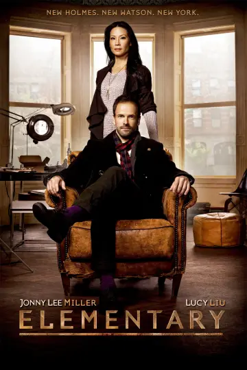 Poster for the TV series "Elementary" #1258698