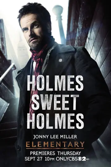 Poster for the TV series "Elementary" #1258736