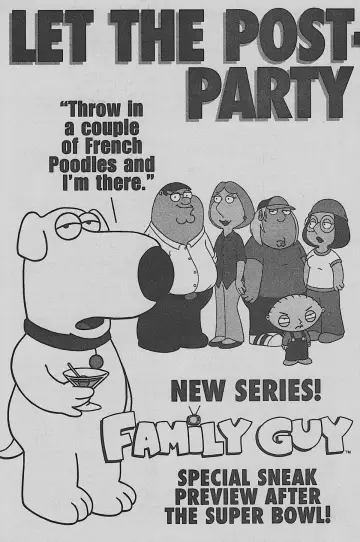 Poster for the TV series "Family Guy" #1233520