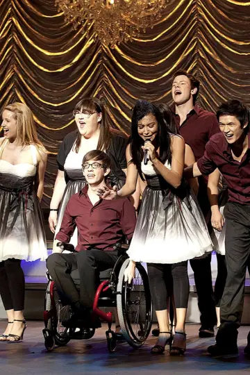 Poster for the TV series "Glee" #1516016