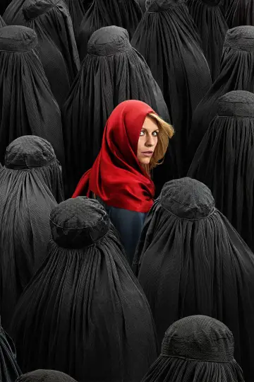 Poster for the TV series "Homeland" #1249760