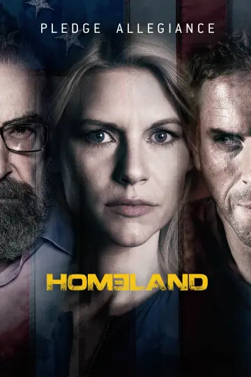 Poster for the TV series "Homeland" #1249766