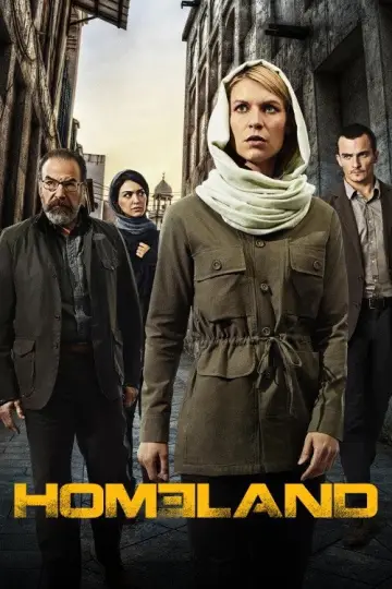 Poster for the TV series "Homeland" #1249775