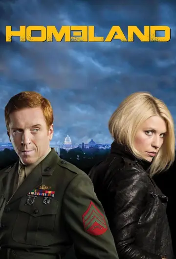 Poster for the TV series "Homeland" #1249783