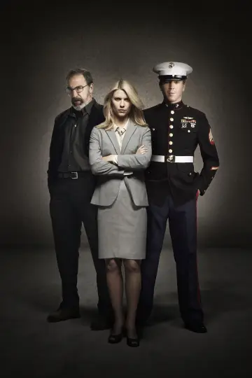 Poster for the TV series "Homeland" #1249790