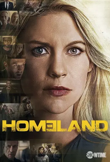 Poster for the TV series "Homeland" #1249796