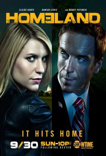 Poster for the TV series "Homeland" #1249808