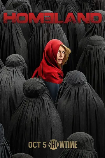Poster for the TV series "Homeland" #1249815