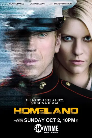 Poster for the TV series "Homeland" #1249816