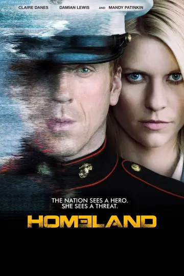 Poster for the TV series "Homeland" #1249817