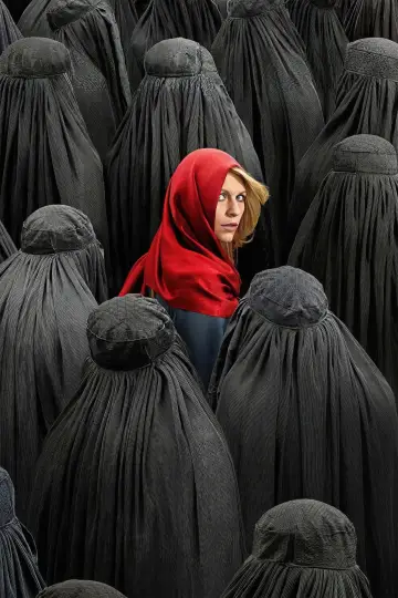 Poster for the TV series "Homeland" #1249844