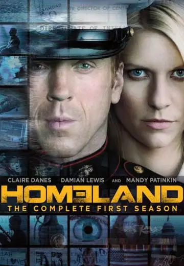 Poster for the TV series "Homeland" #1265644