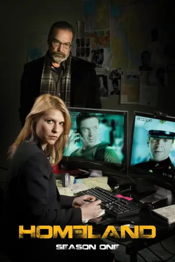Poster for the TV series "Homeland" #1265656
