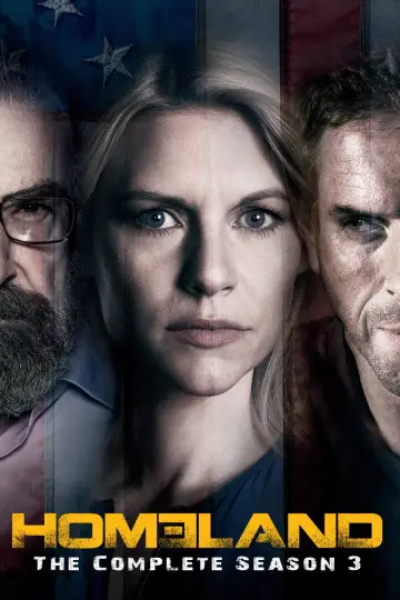 Poster for the TV series "Homeland" #1265691