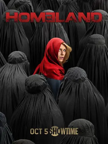 Poster for the TV series "Homeland" #1265713