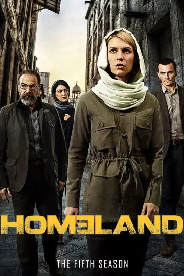 Poster for the TV series "Homeland" #1265720