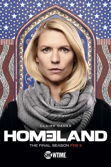 Poster for the TV series "Homeland" #1265748