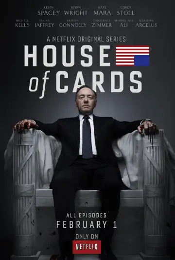 Poster for the TV series "House of Cards" #1304901