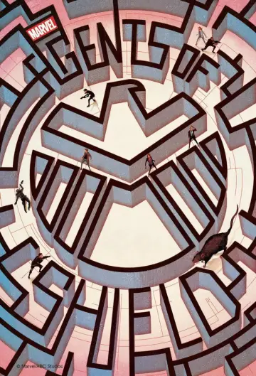 Poster for the TV series "Marvel