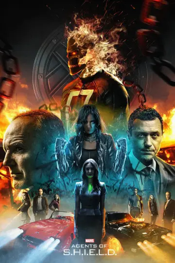 Poster for the TV series "Marvel