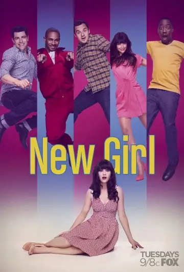 Poster for the TV series "New Girl" #1272130