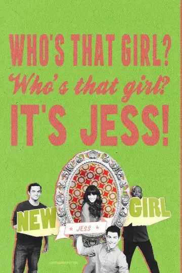 Poster for the TV series "New Girl" #1272167