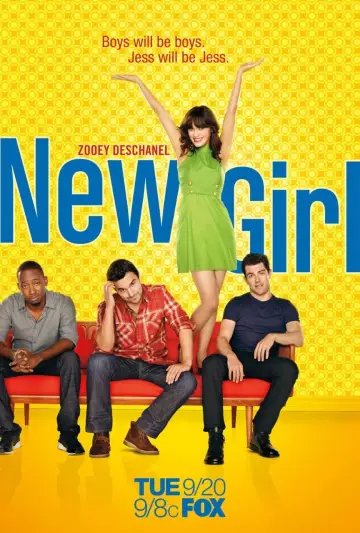 Poster for the TV series "New Girl" #1518519
