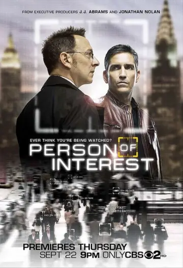 Poster for the TV series "Person of Interest" #1254077