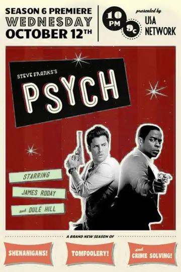 Poster for the TV series "Psych" #1263392