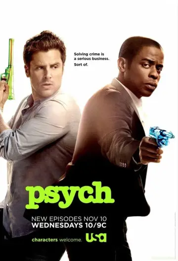 Poster for the TV series "Psych" #1263406