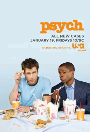 Poster for the TV series "Psych" #1263410
