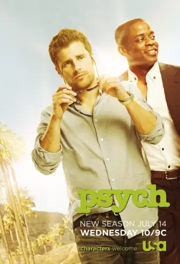 Poster к сериалу "Psych" #1263416
