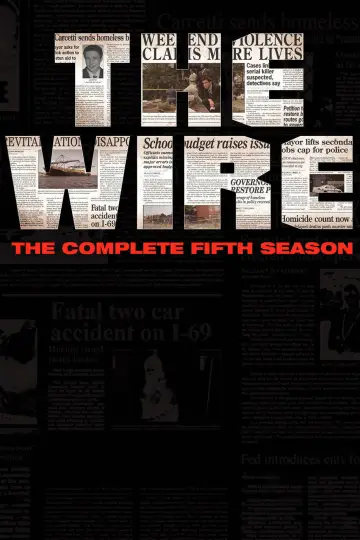 Poster for the TV series "The Wire" #1268897