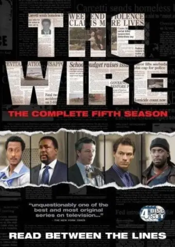 Poster for the TV series "The Wire" #1268899