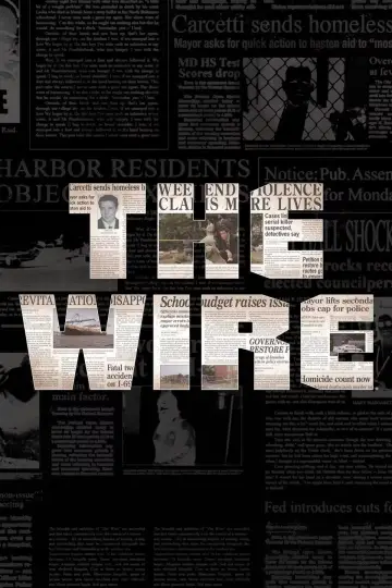 Poster for the TV series "The Wire" #1268903
