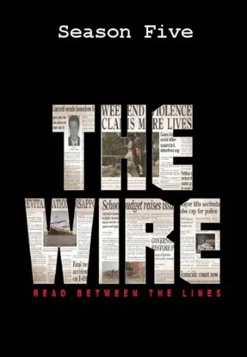 Poster for the TV series "The Wire" #1268906