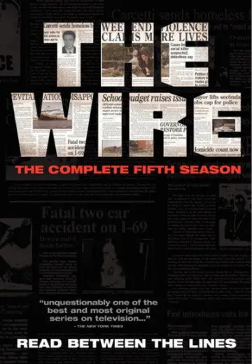 Poster for the TV series "The Wire" #1268907