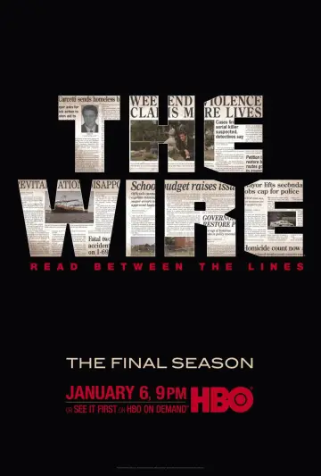 Poster for the TV series "The Wire" #1268920