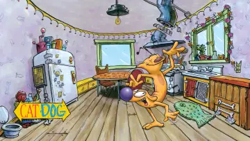 Backdrop for the TV series "CatDog" #1337367