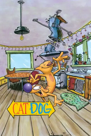 Poster for the TV series "CatDog" #1337387