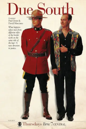 Poster for the TV series "Due South" #1333331