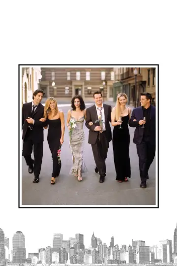 Poster к сериалу "Friends" #1235899