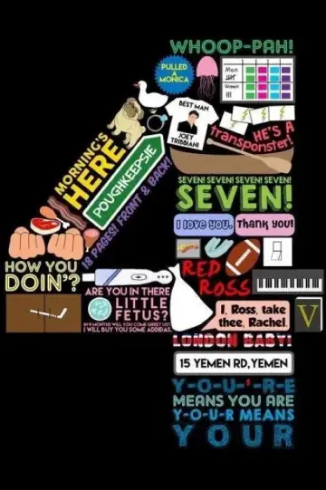 Poster for the TV series "Friends" #1242831